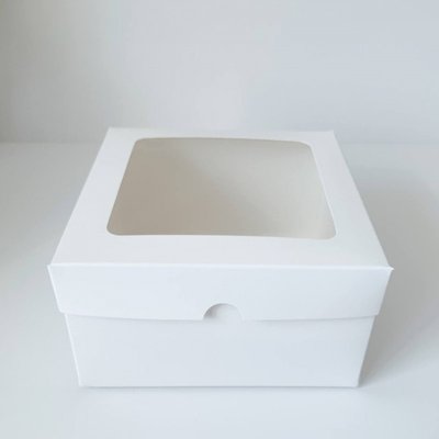 Коробка для бенто торта із вікном 16*16*9 1647057779 фото