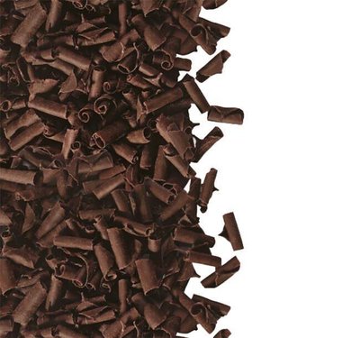 Шоколадний декор пелюстки, завитки темні 50 г 1687737381 фото