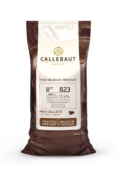 Молочний шоколад Callebaut №823, 33.6%, 500 г, фасовка 1880381259 фото