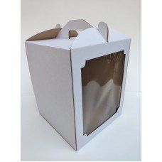 Коробка для торта із вікном 25*25*30 1573541142 фото