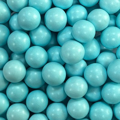 Рисові кульки в школаді 20 мм, блакитні, (16 шт, ≈ 50 г) 2040160003 фото