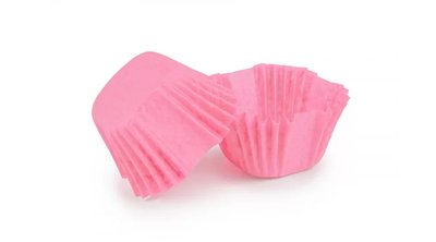 Паперові форми для цукерок №3к, 30*30 мм, рожеві id_1311 фото