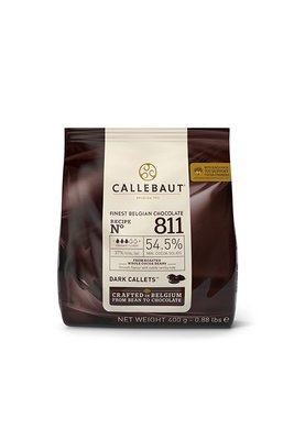 Темний шоколад Callebaut №811, 54.5%, 0.4 кг 1591709689 фото