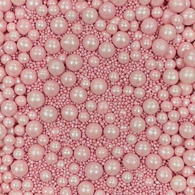Цукровий декор мікс "Королівський рожевий " 50 г id_1279 фото