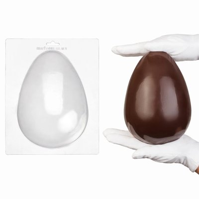 Пластикова форма для шоколаду №18 "Яйце гладке 20 см" id_1596 фото