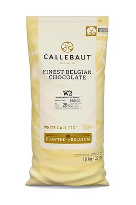 Білий шоколад Callebaut "W2", 28%, 10 кг, оригінальне пакування 1879980863 фото