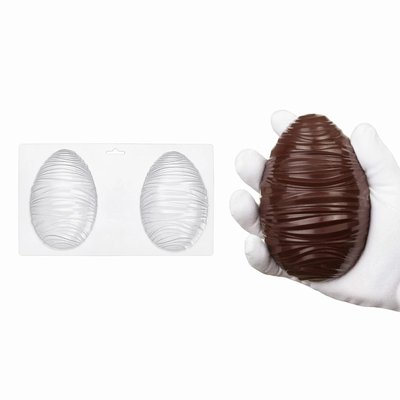 Пластикова форма для шоколаду №20 "Яйце Vibrato 14 см" id_1598 фото