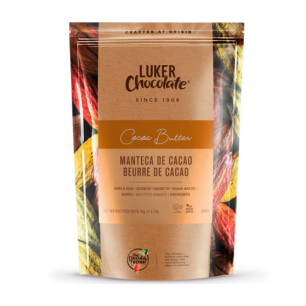 Какао масло натуральне в калетах "Luker chocolate" 1 кг id_1954 фото