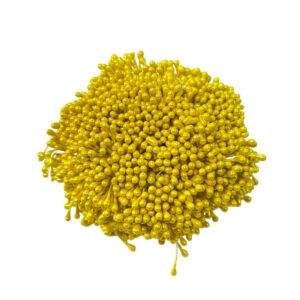 Тичинка жовта для квітів, 10 штук, 20 головок 1751207248 фото