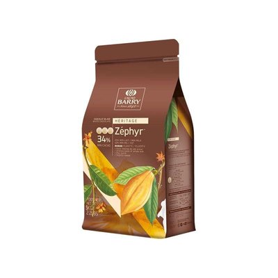 Білий шоколад Cacao Barry ZEPHYR, 34%, 5 кг, оригінальне пакування 1879979380 фото