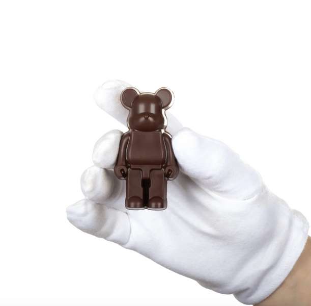Пластикова форма для шоколаду №67 "Ведмедик Bearbrick"