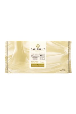 Білий шоколад без цукру Callebaut MALCHOC-W , 30.7%, плита 5 кг 2030100404 фото