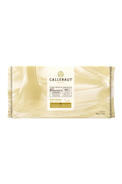 Білий шоколад без цукру Callebaut MALCHOC-W , 30.7%, 5 кг плита 2030100404 фото