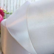 Satin ribbon 5 cm WHITE 33m