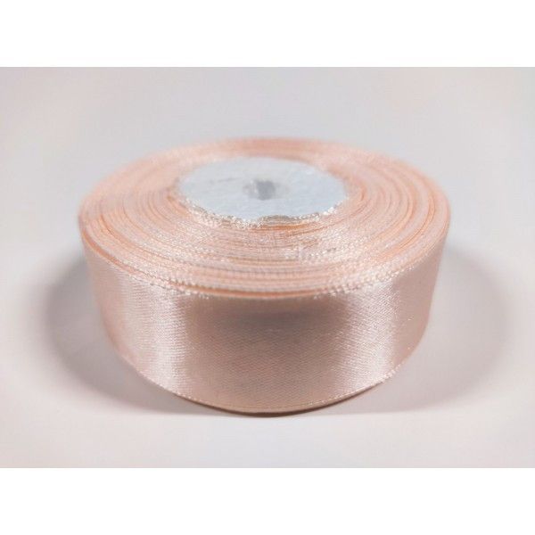Satin ribbon 5 cm VANILLA 33 m