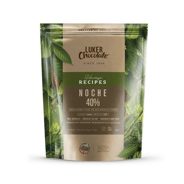 Шоколад молочний Luker Chocolate "NOCHE", 40%, 500 г (фасовка) id_3859 фото