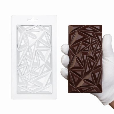 Пластикова форма для шоколаду №44, "Грані" id_1624 фото