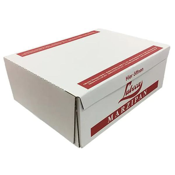 Marzipan, marzipan almond paste Lubeca 52%, 500 g (vacuum)