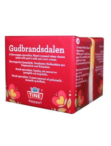 Сир Брюност Гудбрандсдален Tine Brunost норвежський карамельний 250г id_1577 фото