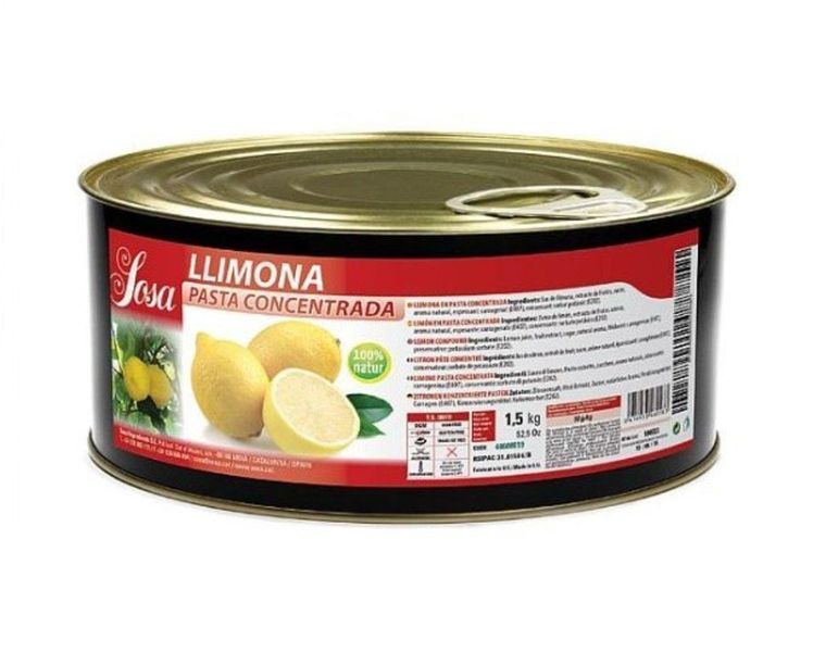 Концентрована паста "Лимон" Sosa, 100 г