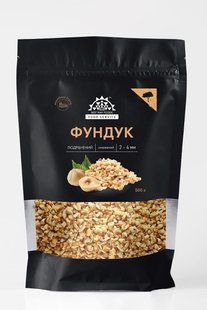 Фундук смажений, подрібнений 2-4 мм, фасування 100 г 1853709934 фото