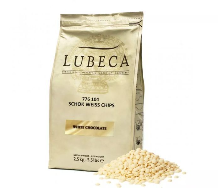 White chocolate Lubeca, 33%, 100 g