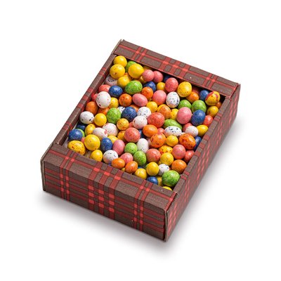 Декор яйця, драже арахіс в шоколаді "Фаберже", 1 кг, коробка id_1742 фото