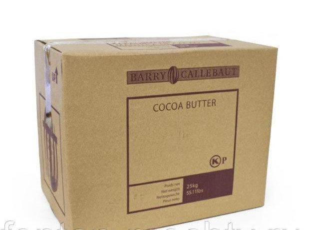 Какао масло натуральне "Шматкове" Callebaut, 100 г