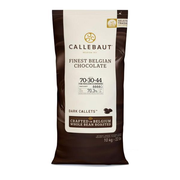 Гіркий шоколад Callebaut №70-30-44, 70.3%, 500 г, 500 г