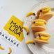 Шоколадний декор банан Mona Lisa 80шт, 210 гр