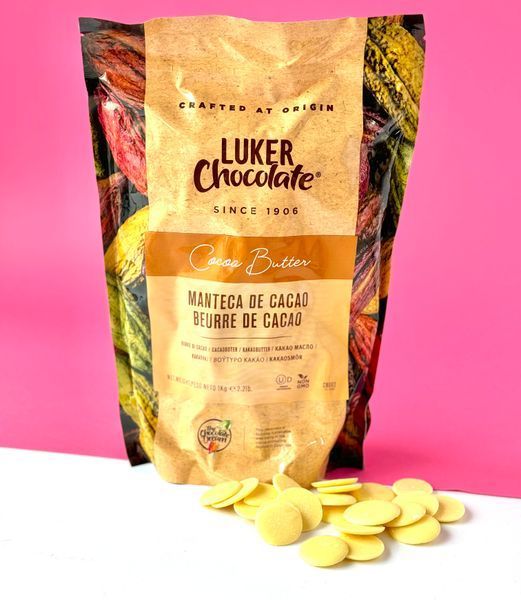 Какао масло натуральне в калетах "Luker chocolate" 100 г, фасовка id_1955 фото