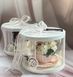 Коробка для торта "Тубус чорний", ⌀25 см, h 25 см