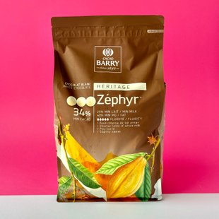 Білий шоколад "Zephyr", Cacao Barry, 34%, 5 кг 1879979380 фото