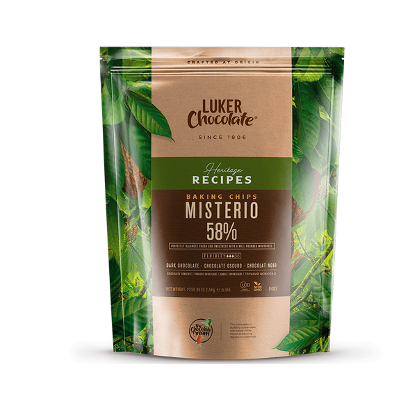 Шоколад темний Luker Chocolate "MISTERIO", 58%, 500 г (фасовка), 500 г
