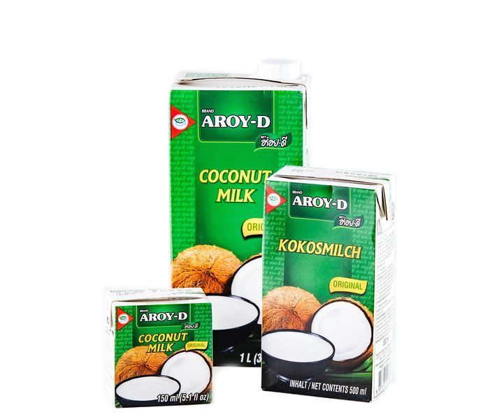 Кокосове молоко 70% Aroy-D, 150 мл id_2414 фото