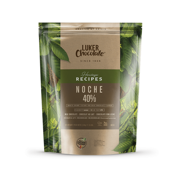 Шоколад молочний Luker Chocolate "NOCHE", 40%, 500 г (фасовка) id_3208 фото