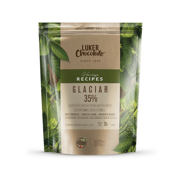 Шоколад білий Luker Chocolate "GLACIAR", 35%, 500 г (фасовка) id_3209 фото